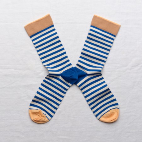 Sock Stripe Cobalt